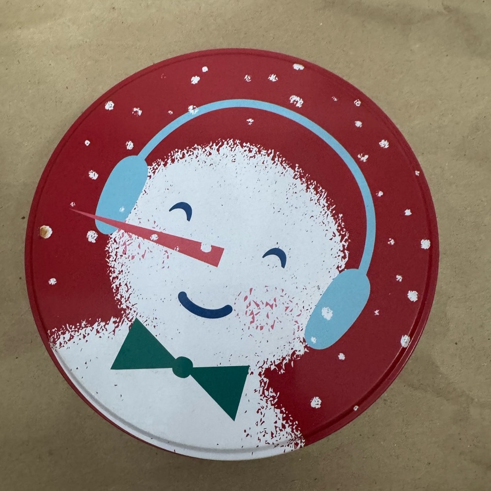 Target Snowman Storage/Cookie Tin | Winter, Christmas, & Holidays